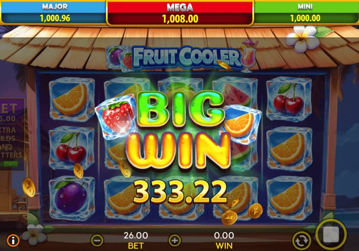 Fruit Cooler câștig mare